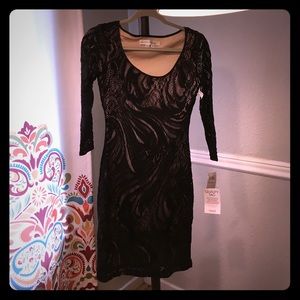 Black lace Maggy London dress